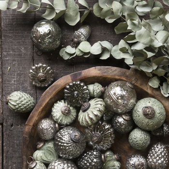 Preview: EDITH W.-Kugel Ornament Ø 5cm